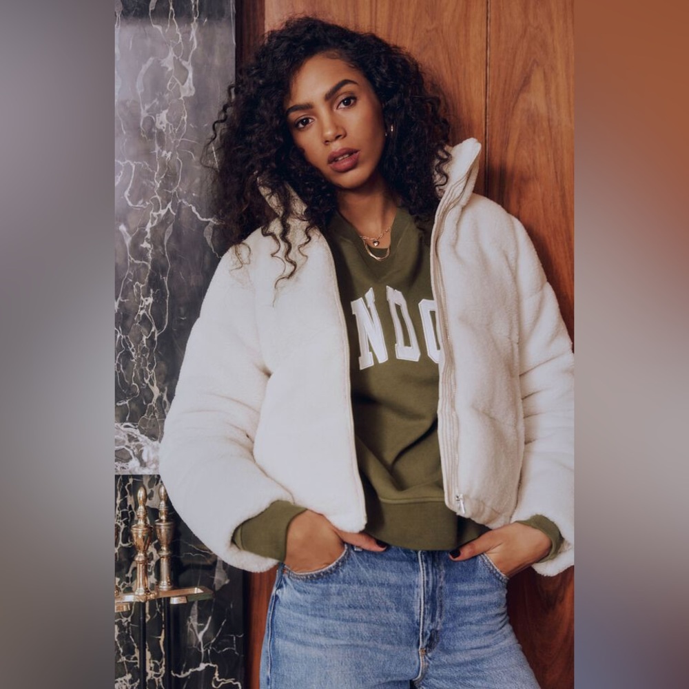 Teddy Puffer Jacket